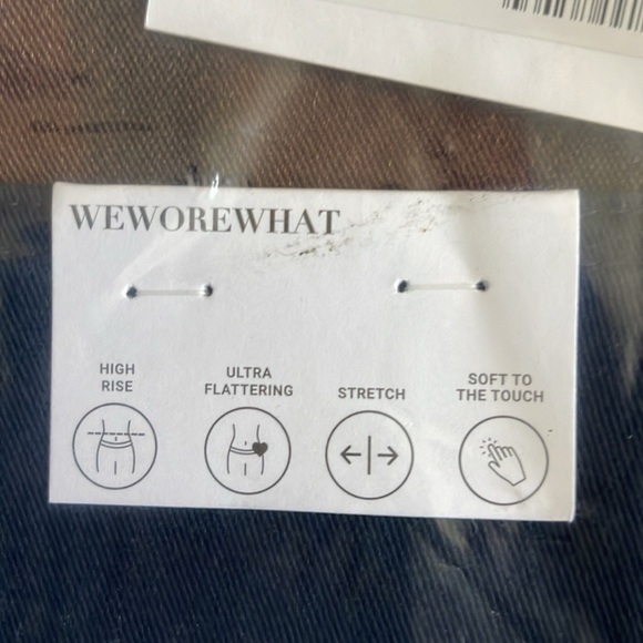 0305 - WEWOREWHAT Color Block Icon Jeans size 26 - Picture 7 of 8